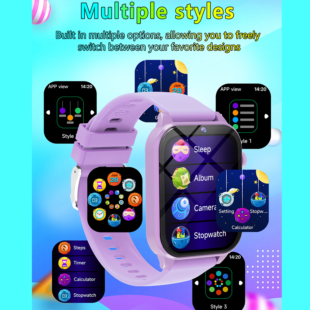 Game Smart Watch Kids 18 Fun G - Smartwatch Watches For Kid Boy With Alarm recension och pris