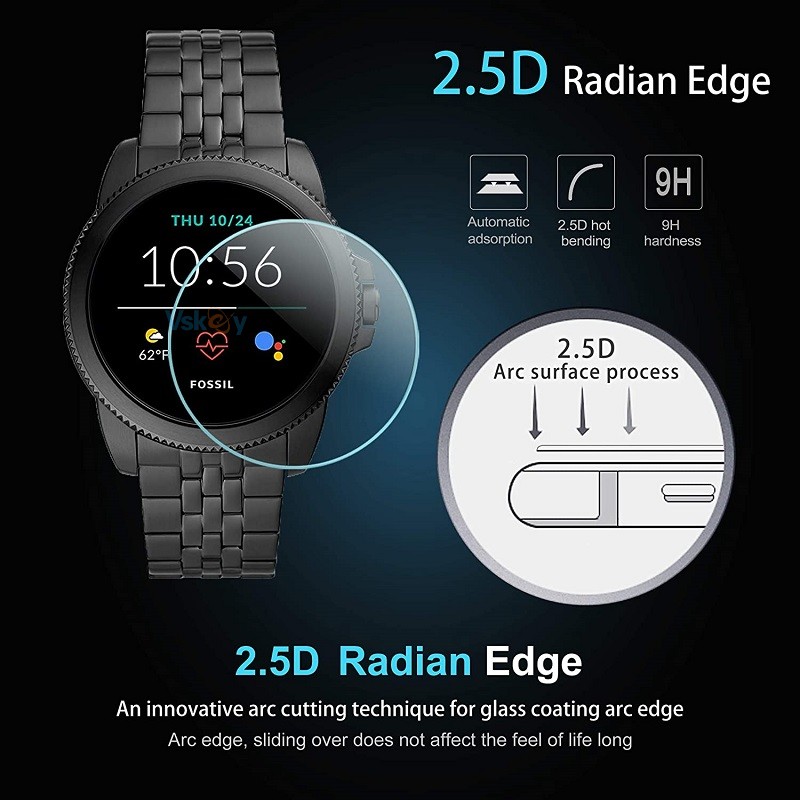 5PCS Smart Watch Screen Protec - Fossil Watches Smartwatch Gen 6 recension och pris