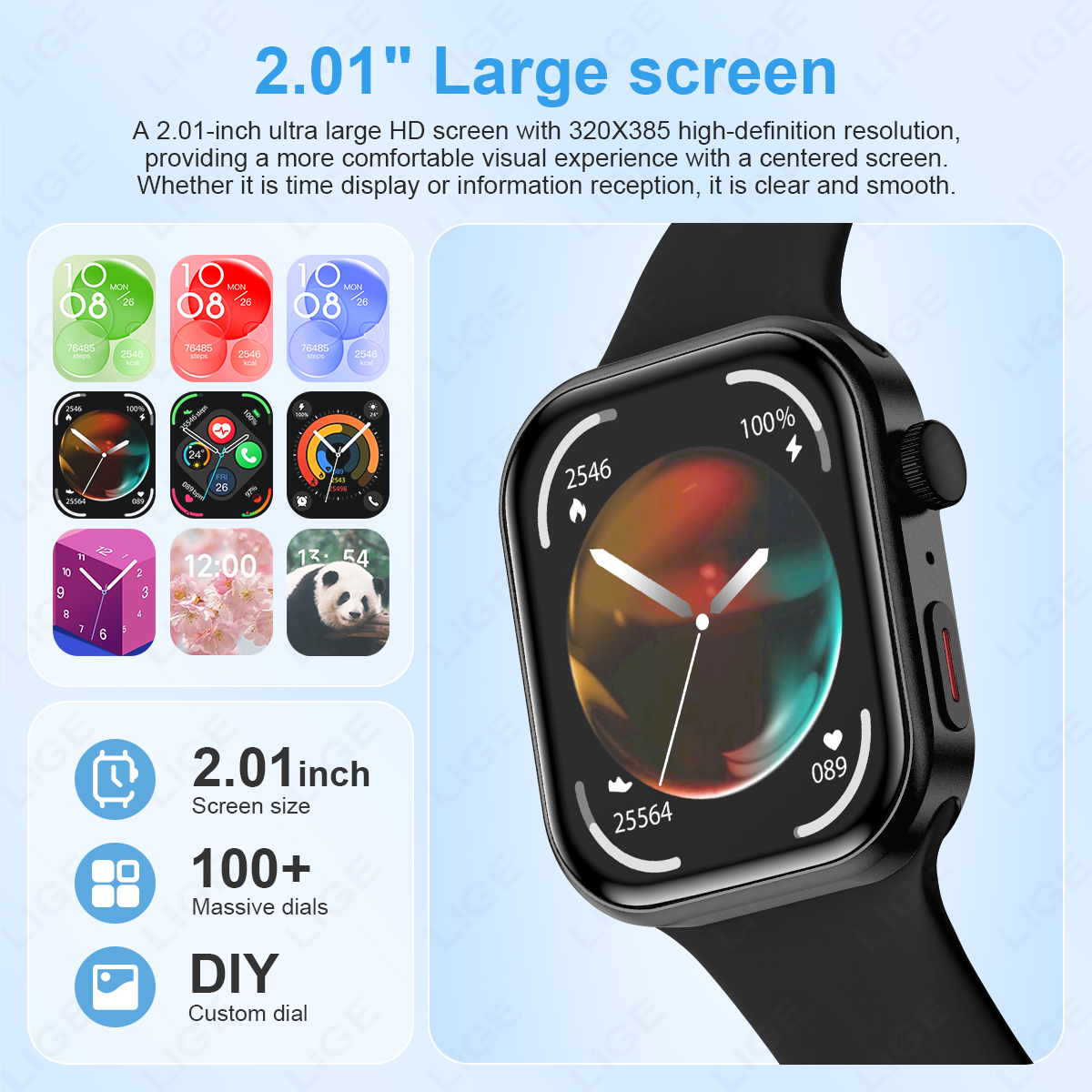 LIGE New Smart Watch Men Wirel - Smartwatch Ladies Watches For Women recension och pris