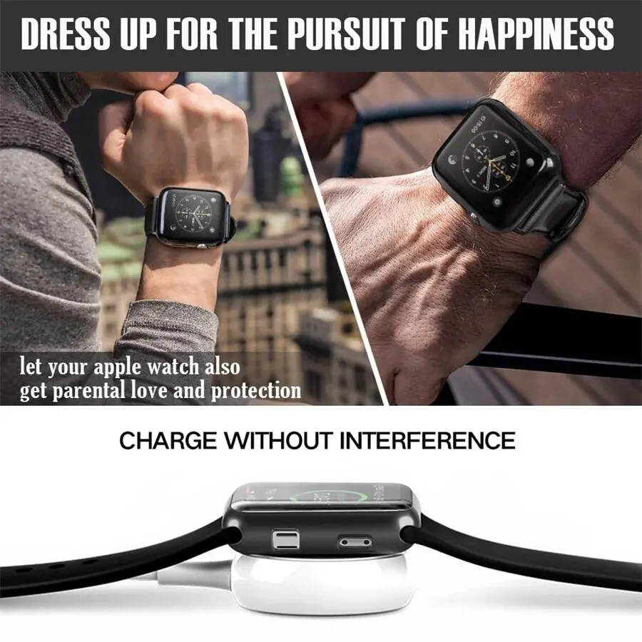 TPU Cover for apple watch case - Iwatch Smartwatch Series 7 recension och pris