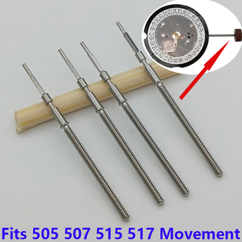 2/4PCS 505 507 515 517 Movemen - Watch Crown Stem recension och pris