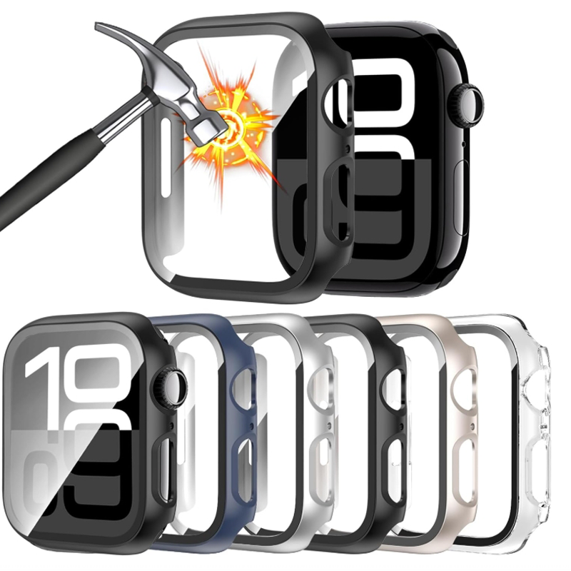 Tempered Glass+cover For Apple - Iwatch Smartwatch Series 7 recension och pris