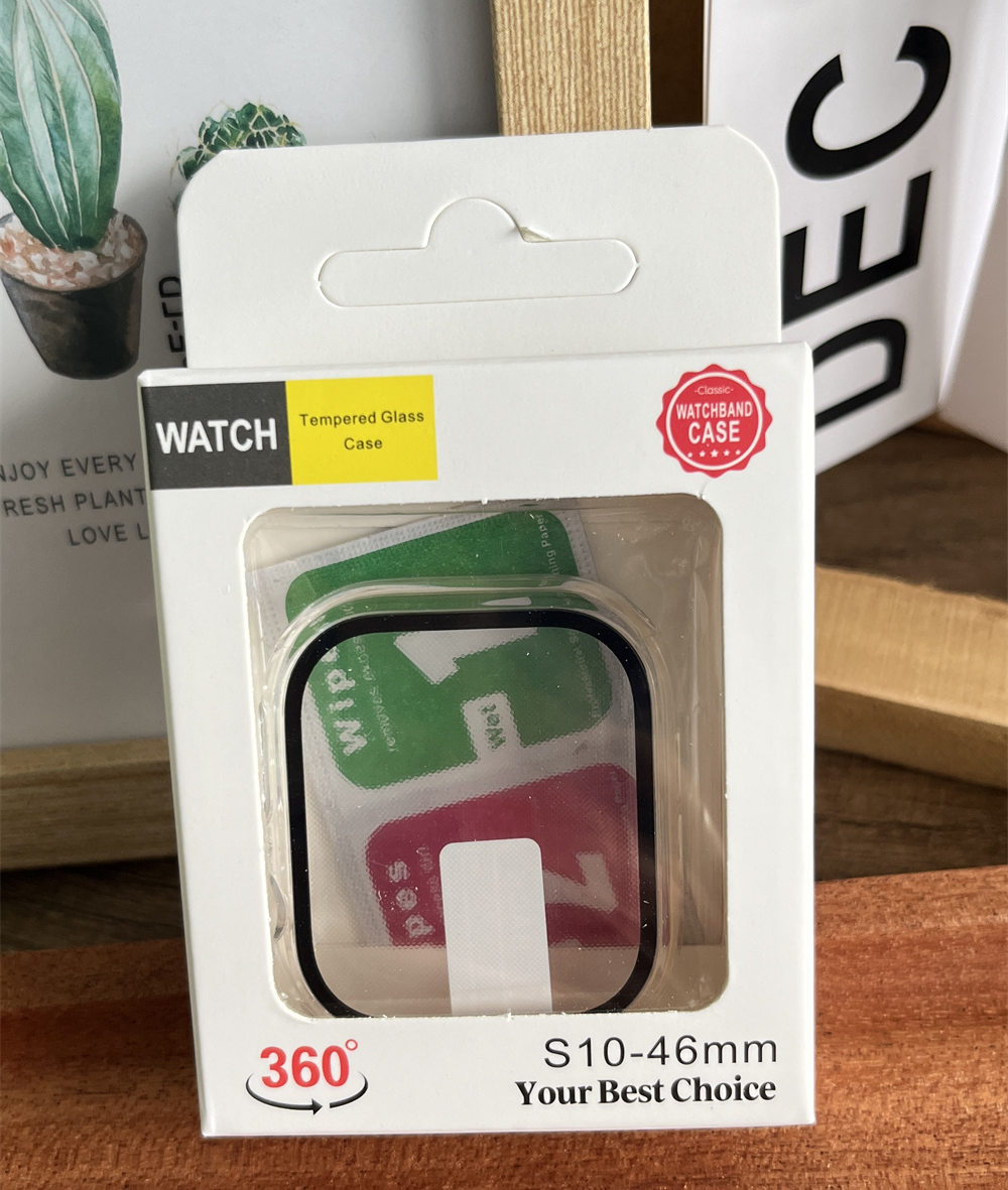 Tempered Glass+cover For Apple - Iwatch Smartwatch Series 7 recension och pris