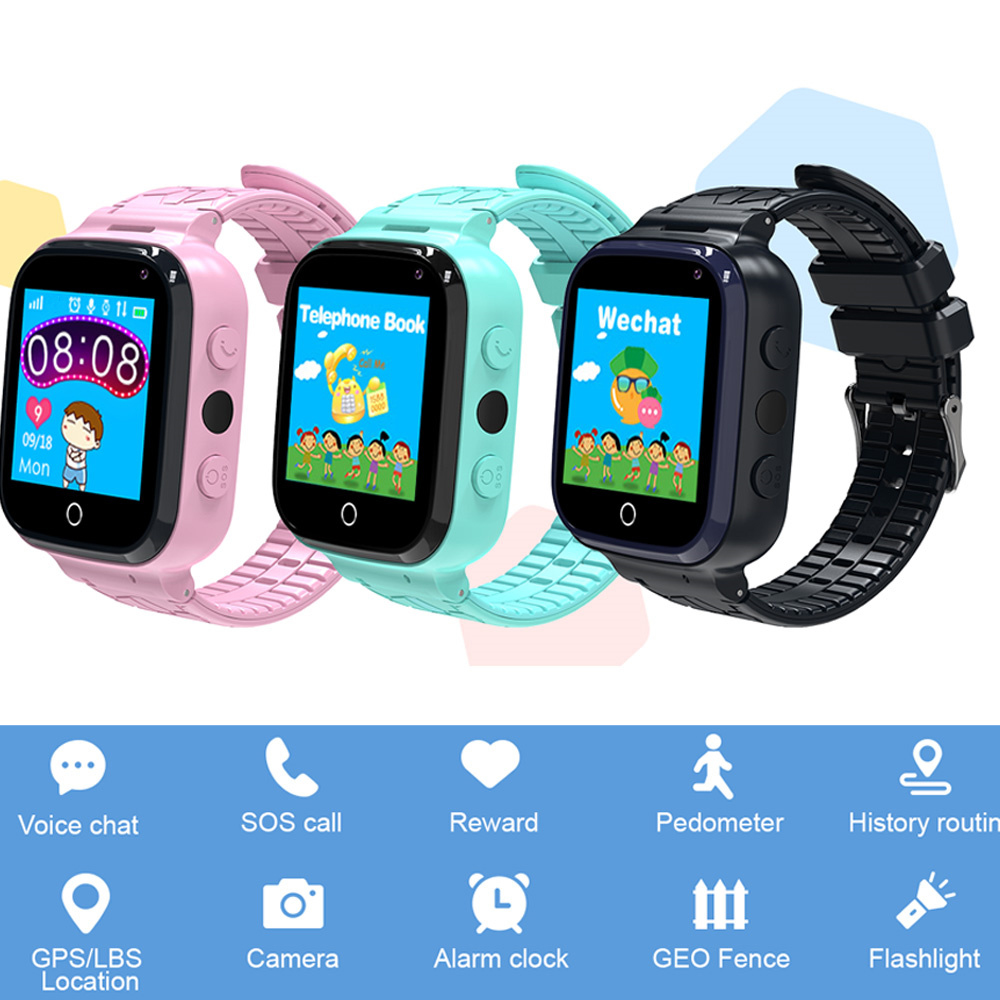Kids Smart Watch GPS Tracker L - Smartwatch Watches Birthday Gift For Boys With Gps recension och pris