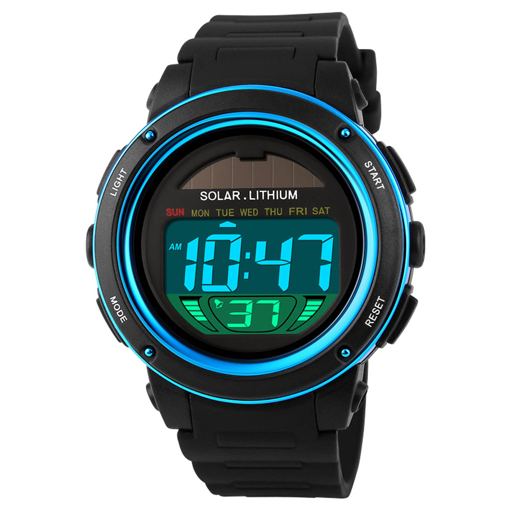 Solar Powered Digital Men Wome - Solar Powered Watch recension och pris