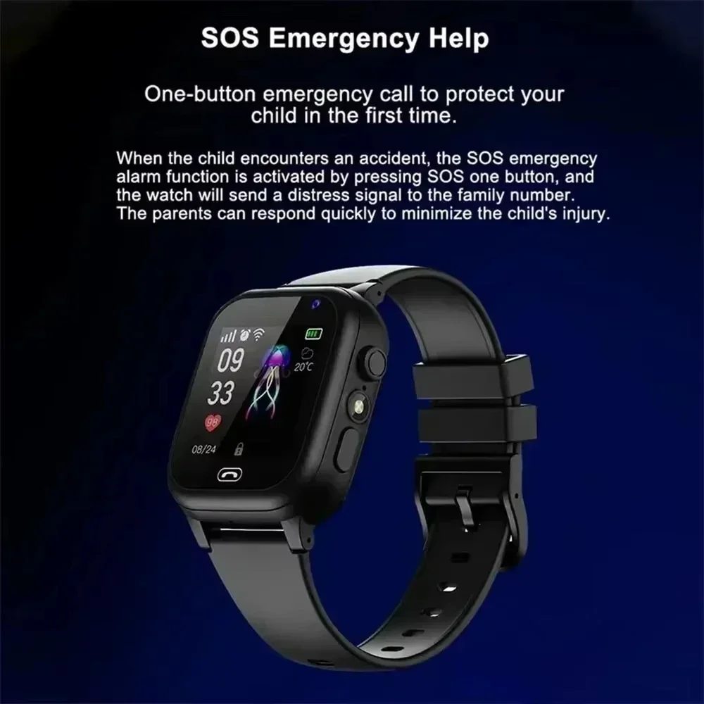 VIVO 4G Kids Smart Watch Mini  - Smartwatch Watches For Kid Boy With Alarm recension och pris