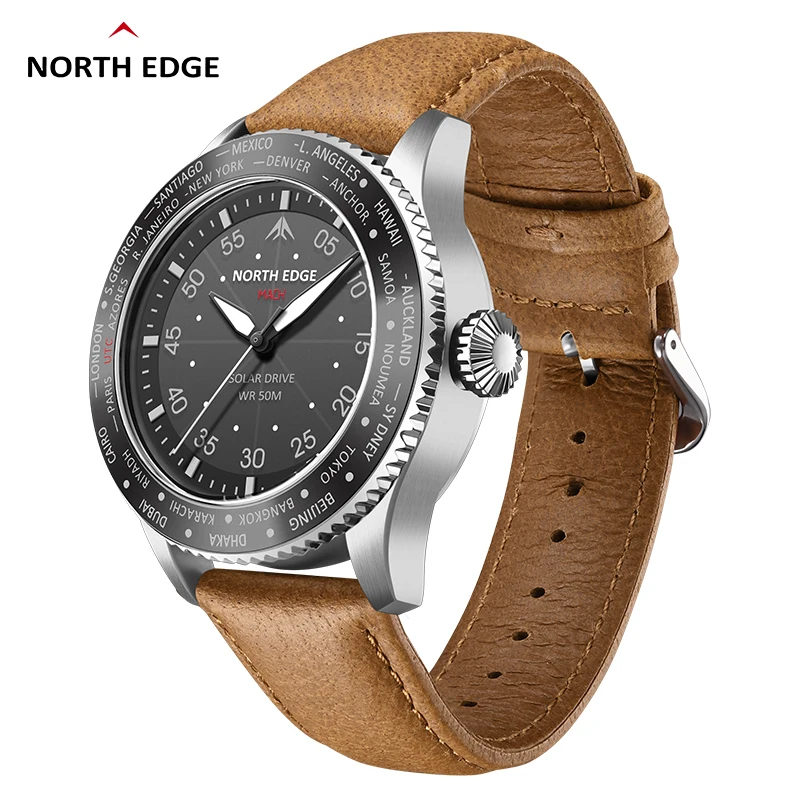 NORTH EDGE MACH Solar Power Qu - Solar Powered Watch recension och pris