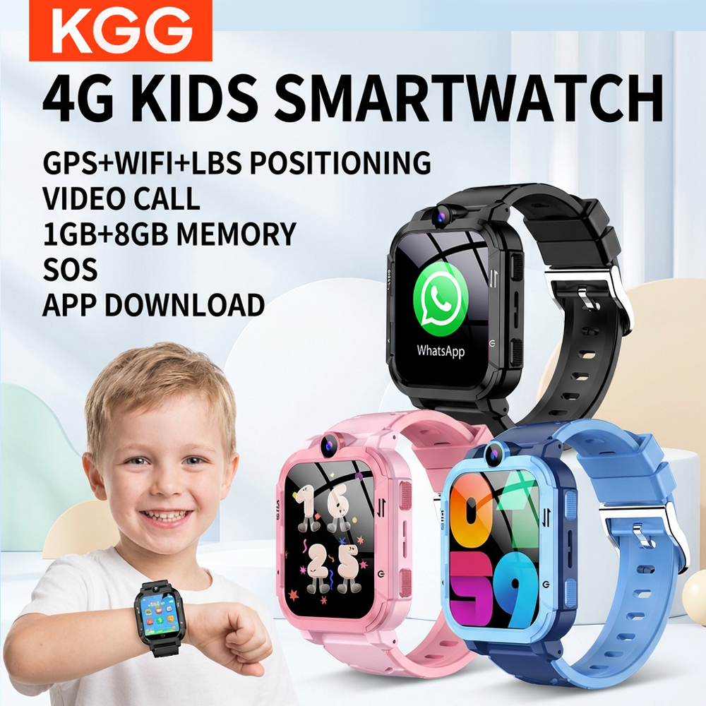 Smart Watch Kids 4G GPS WiFi L - Smartwatch Watches Birthday Gift For Boys With Gps recension och pris