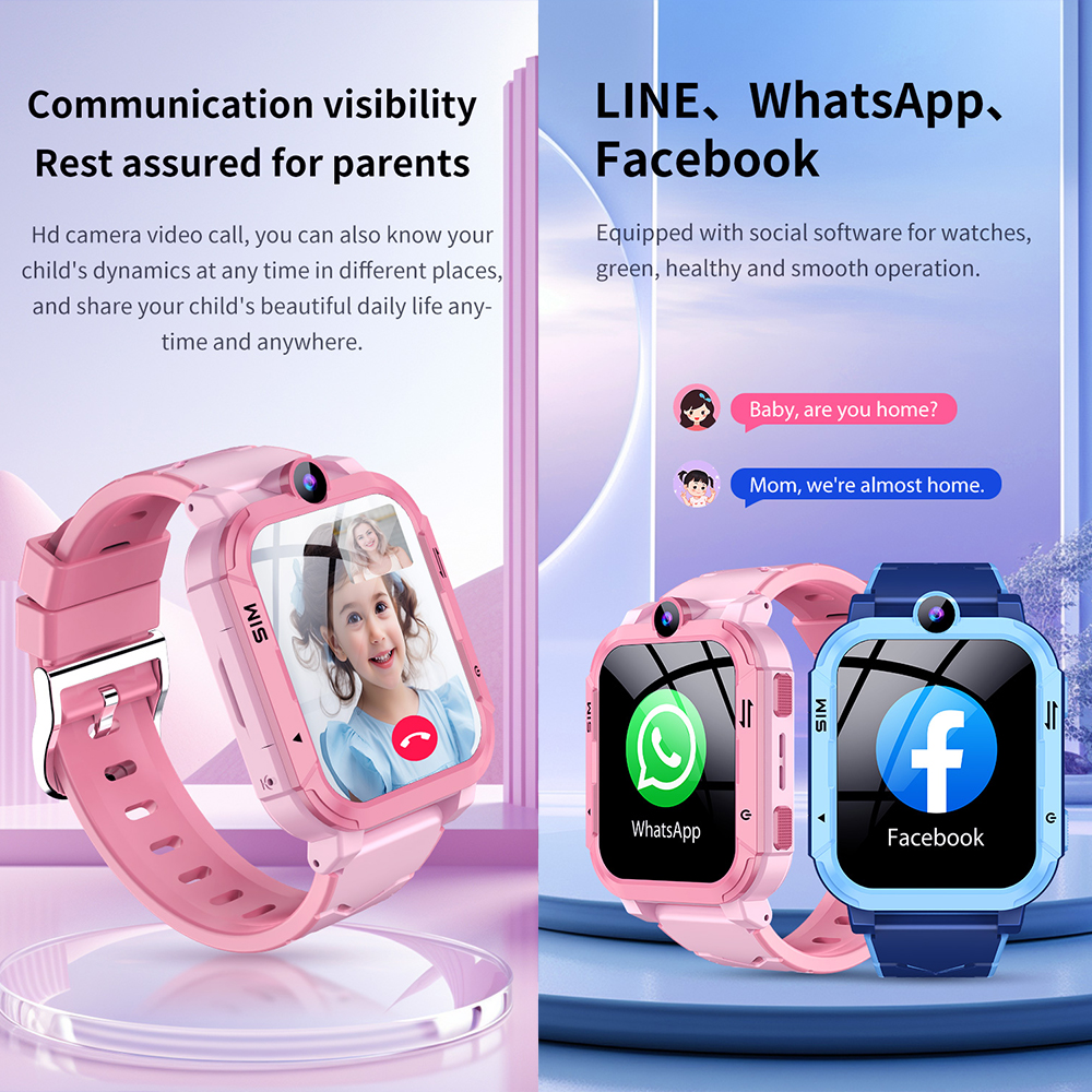 Smart Watch Kids 4G GPS WiFi L - Smartwatch Watches Birthday Gift For Boys With Gps recension och pris