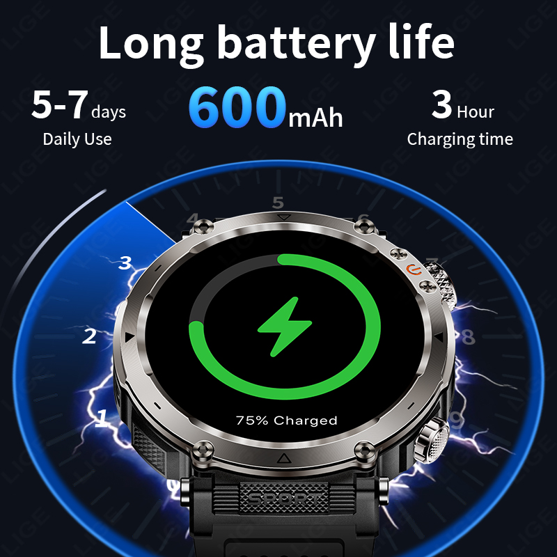 New Military Outdoor Smartwatc - Watch Smartwatch recension och pris