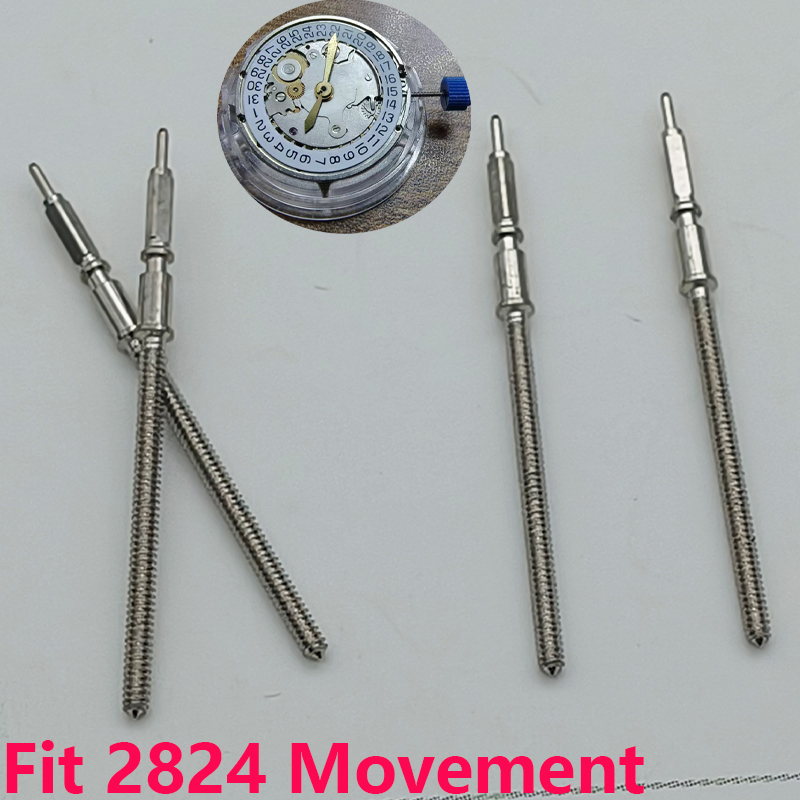 2/4PCS 2824 Movement Crown Ste - Watch Crown Stem recension och pris