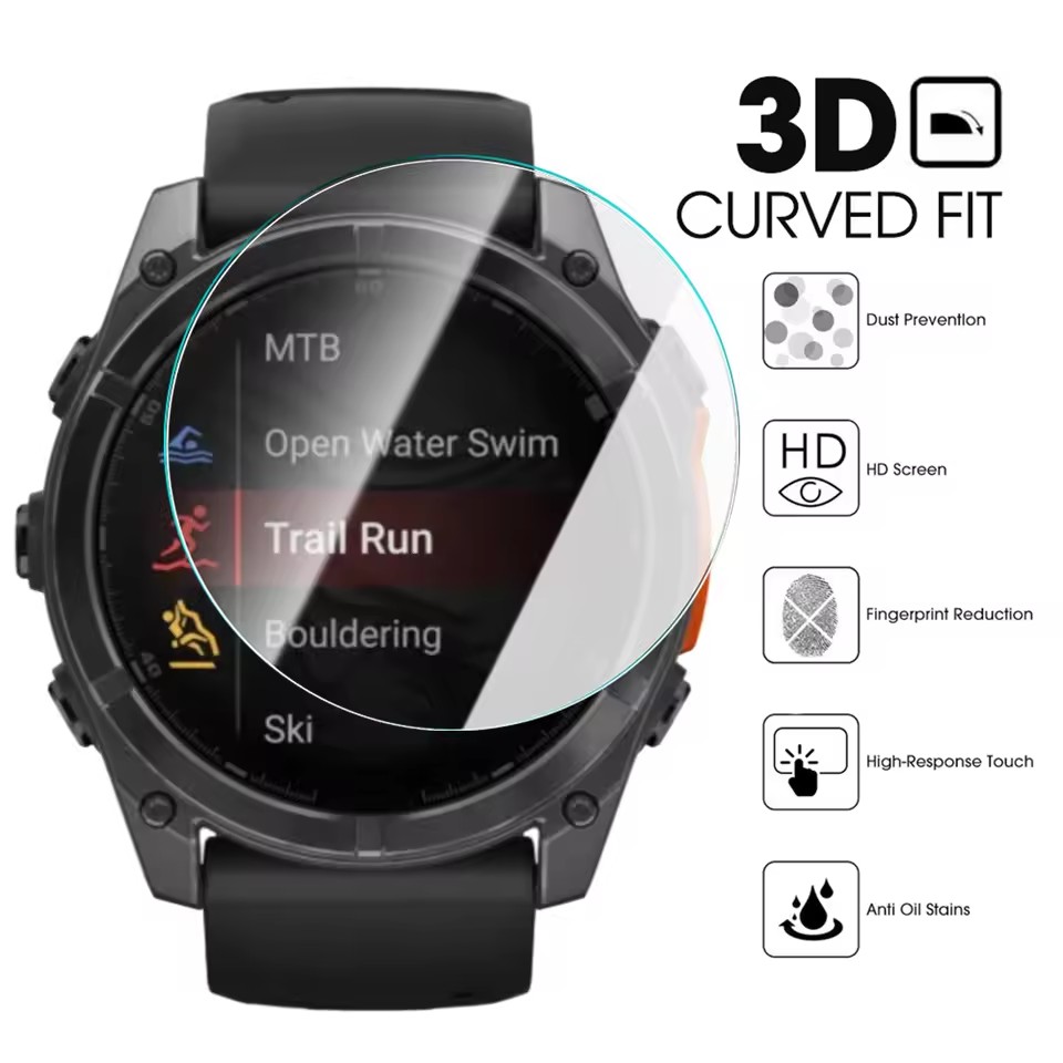 Screen Protector For Garmin In - Solar Powered Watch recension och pris
