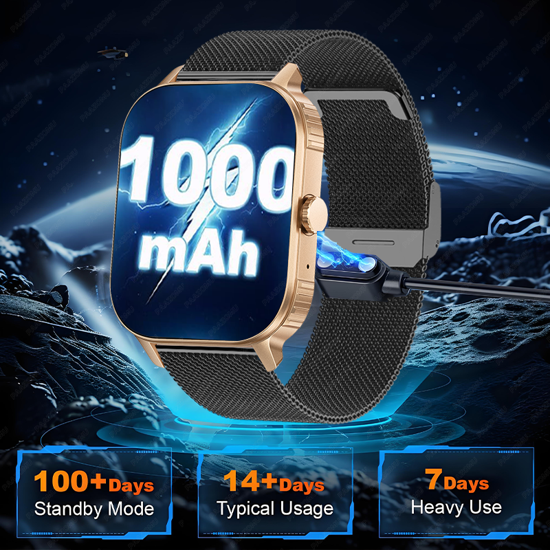 1000mAh Ultra Battery Sports S - Smartwatch Health Watches For Women recension och pris