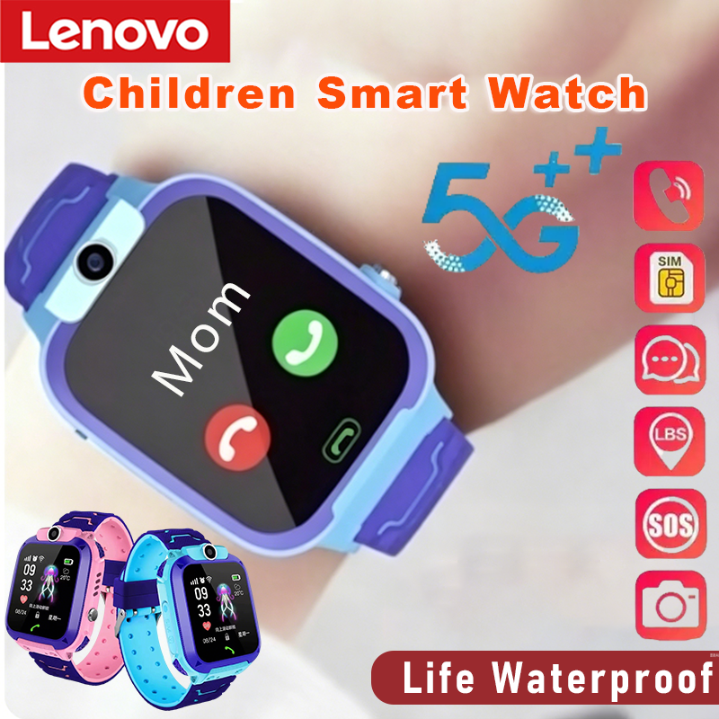 Lenovo 2026 5G Waterproof Smar - Smartwatch Watches For Kid Boy With Alarm recension och pris