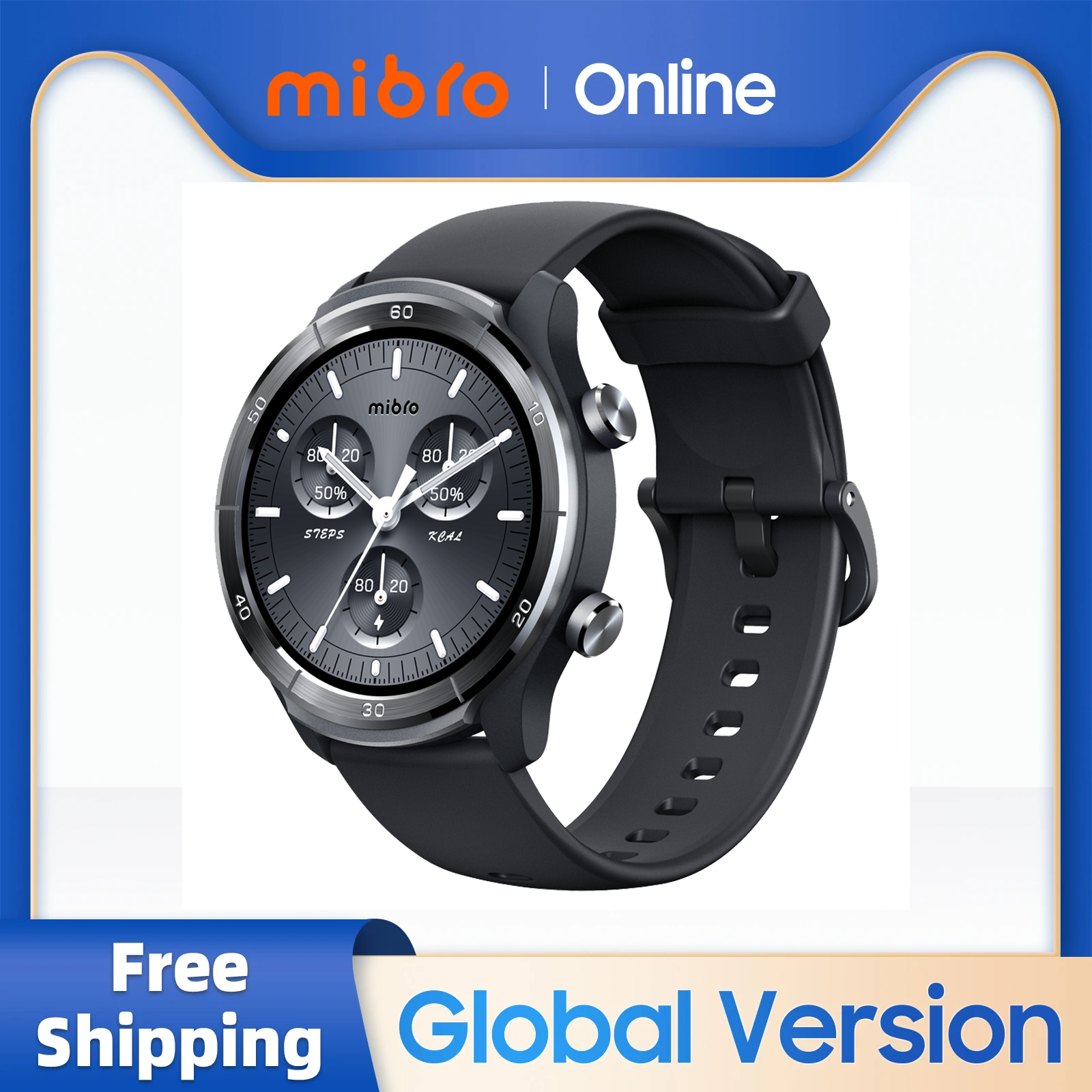 Mibro A3 Smartwatch GPS Positi - Smartwatch Health Watches For Women recension och pris