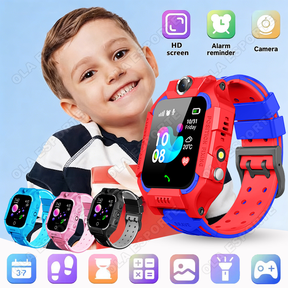 2026 New Children Smartwatch w - Smartwatch Watches For Kid Boy With Alarm recension och pris