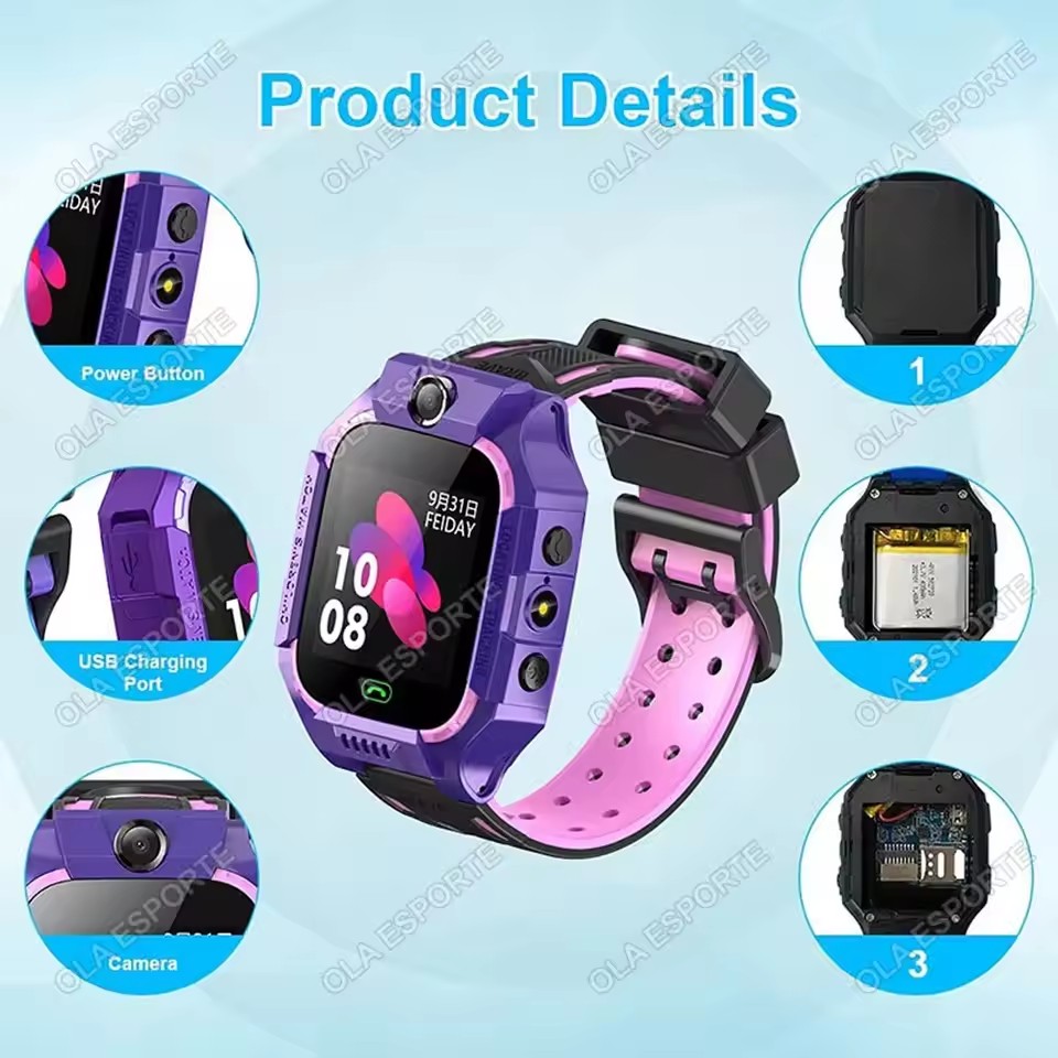2026 New Children Smartwatch w - Smartwatch Watches For Kid Boy With Alarm recension och pris