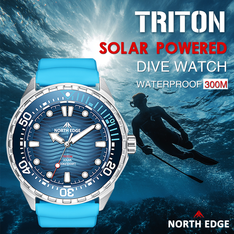 TRITON-Ti New Solar Powered Di - Solar Powered Watch recension och pris