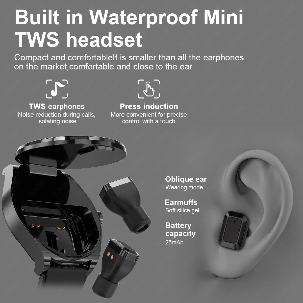New 2-in-1 TWS Headphone Smart - Smartwatch Noise Watches For Women recension och pris