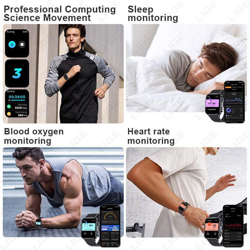 LIGE Original Brand Smart Watc - Smartwatch Watches Brands For Women recension och pris