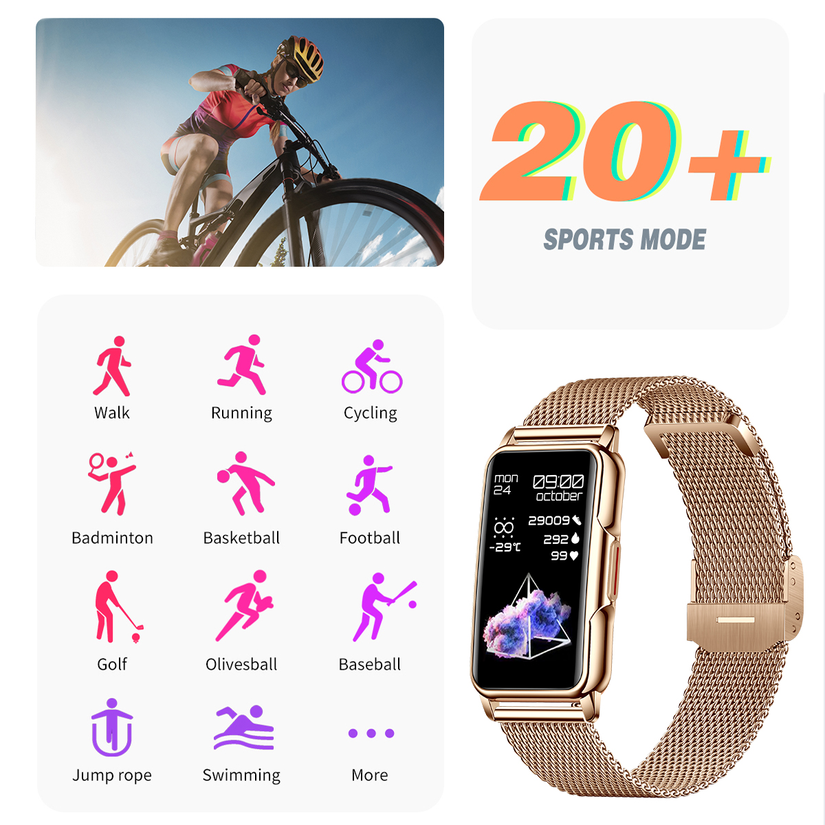 LIGE Smart Watch Men Women Fit - Watch Smartwatch recension och pris