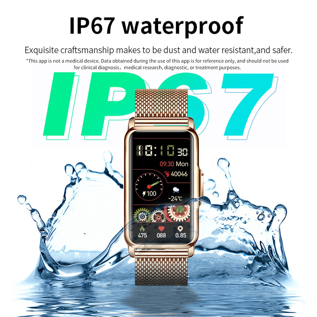 LIGE Smart Watch Men Women Fit - Watch Smartwatch recension och pris