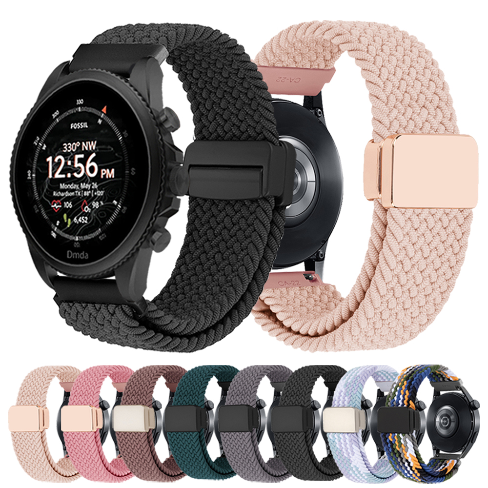 20mm 22mm Magnetic Buckle Stra - Fossil Watches Smartwatch Gen 6 recension och pris