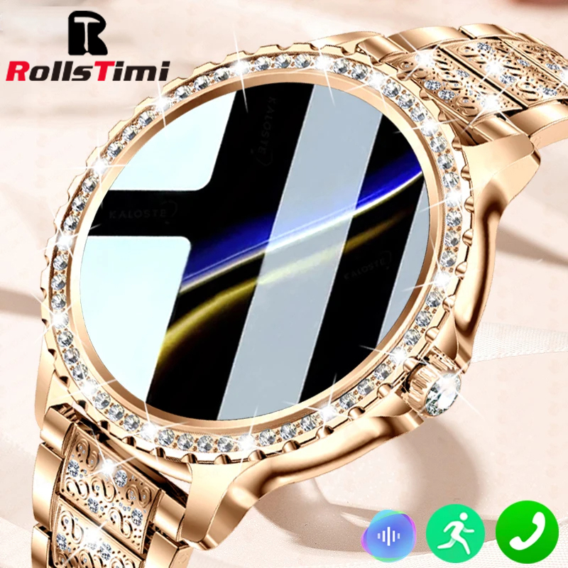 Fashion Luxury Gold Women Smar - Smartwatch Ladies Watches For Women recension och pris