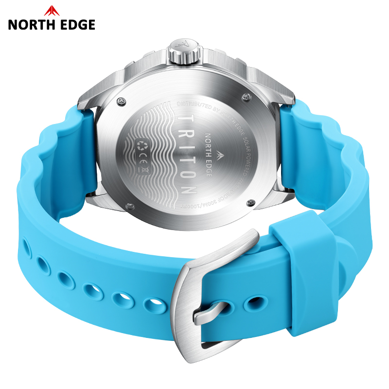 2026 New NORTH EDGE TRITON Sol - Solar Powered Watch recension och pris